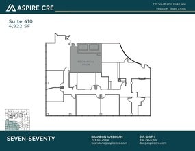 770 S Post Oak Ln, Houston, TX for lease Floor Plan- Image 1 of 3