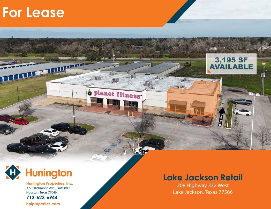 208 Highway 332 W, Lake Jackson, TX à louer Photo principale- Image 1 de 2