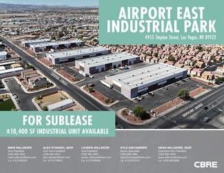 More details for 4955 Steptoe St, Las Vegas, NV - Industrial for Lease
