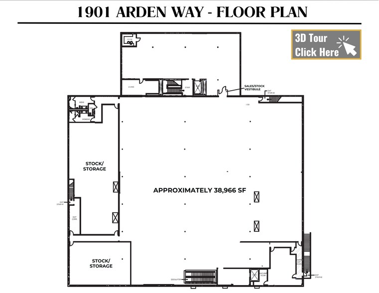 1901 Arden Way, Sacramento, CA à louer - Photo du bâtiment - Image 3 de 17