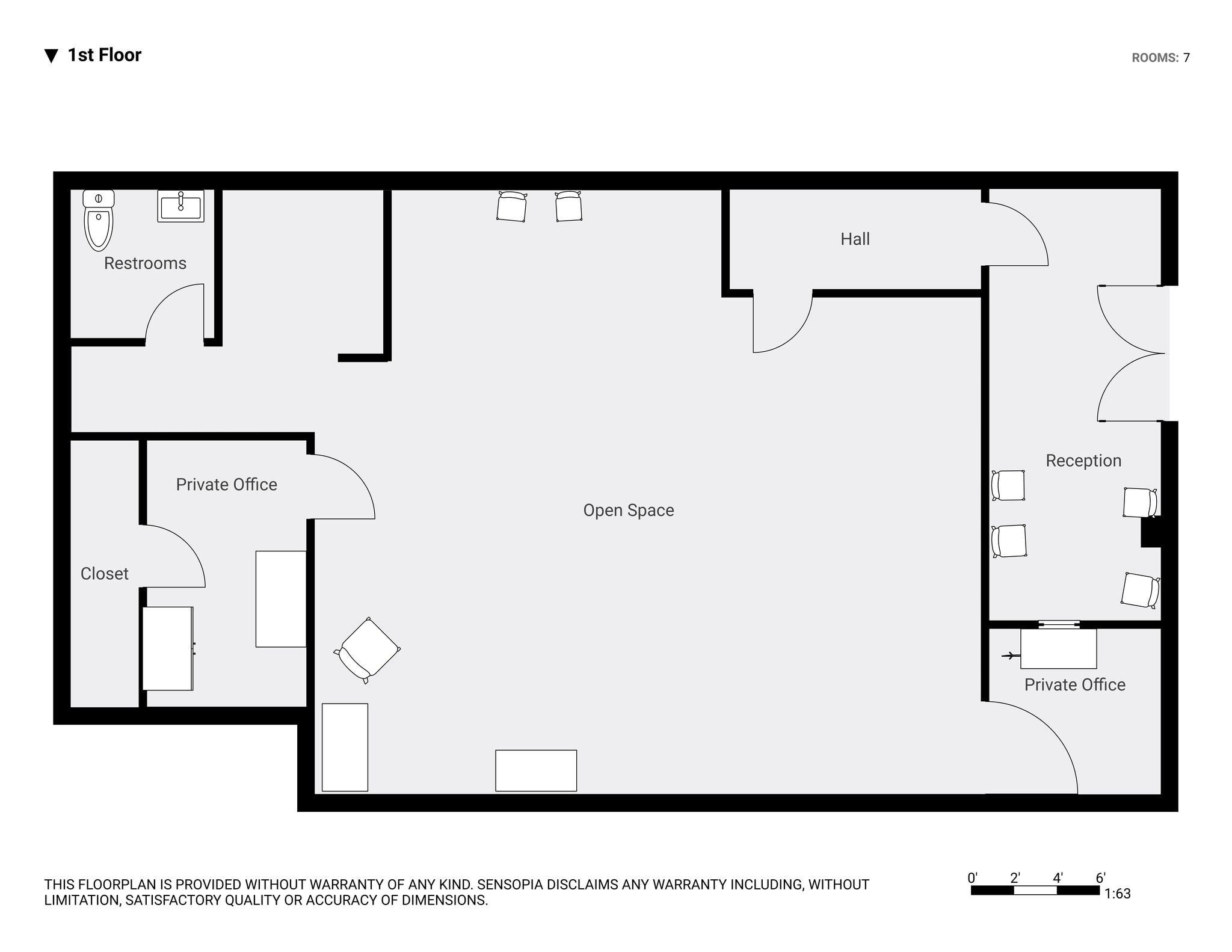 5280 E Beverly Blvd, Los Angeles, CA à louer Plan de site- Image 1 de 1