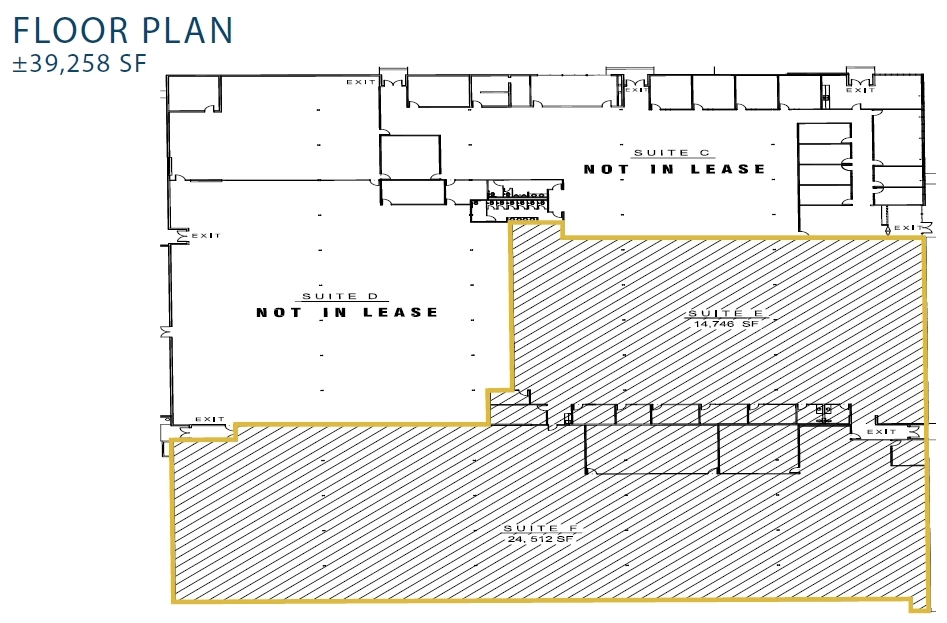 2015 Aerojet Rd, Rancho Cordova, CA à louer Plan d  tage- Image 1 de 1