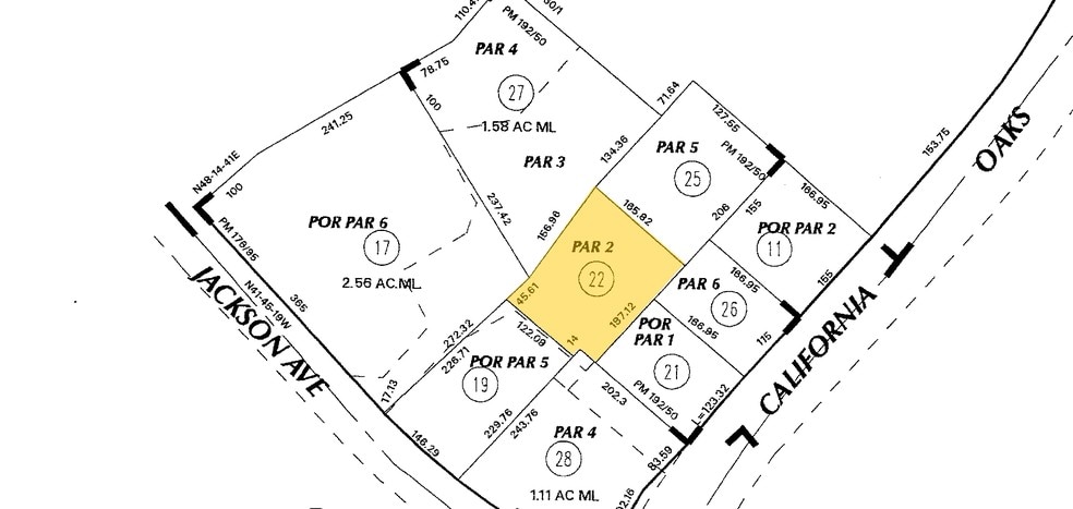 40685 California Oaks Rd, Murrieta, CA for lease - Plat Map - Image 3 of 3