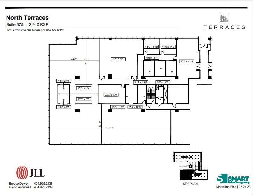 400 Perimeter Center Ter, Atlanta, GA for lease Floor Plan- Image 1 of 1