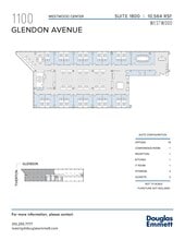 1100 Glendon Ave, Los Angeles, CA for lease Floor Plan- Image 1 of 1