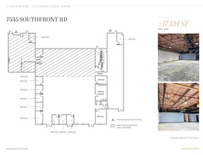 7633 Southfront Rd, Livermore, CA à louer Plan d’étage- Image 1 de 1