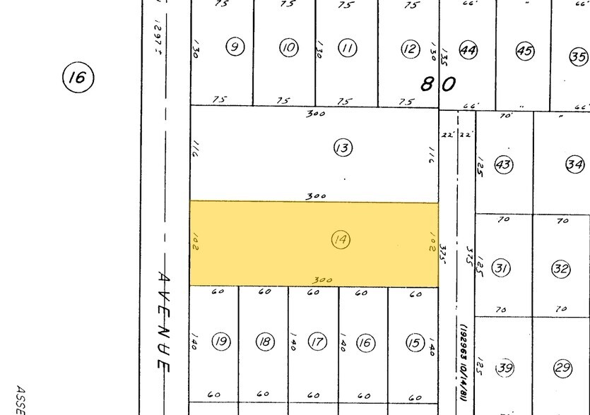 E Florida Ave, Hemet, CA à vendre - Plan cadastral - Image 2 de 4