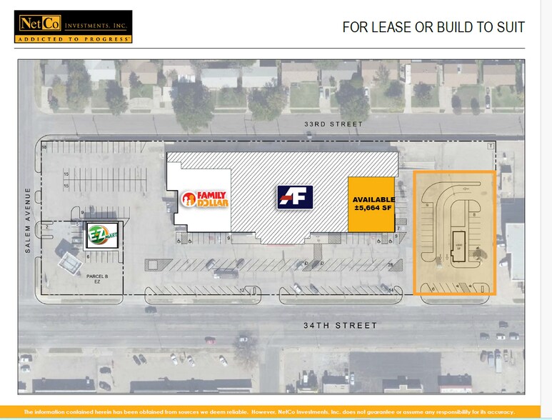 4426 34th St, Lubbock, TX for lease - Site Plan - Image 3 of 4