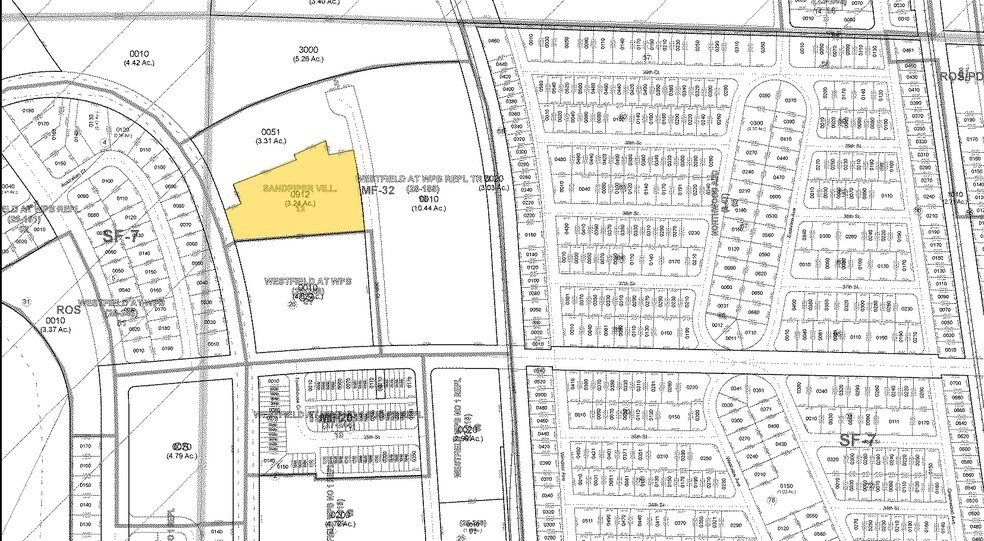 3901 36th Ct, West Palm Beach, FL à vendre - Plan cadastral - Image 2 de 32