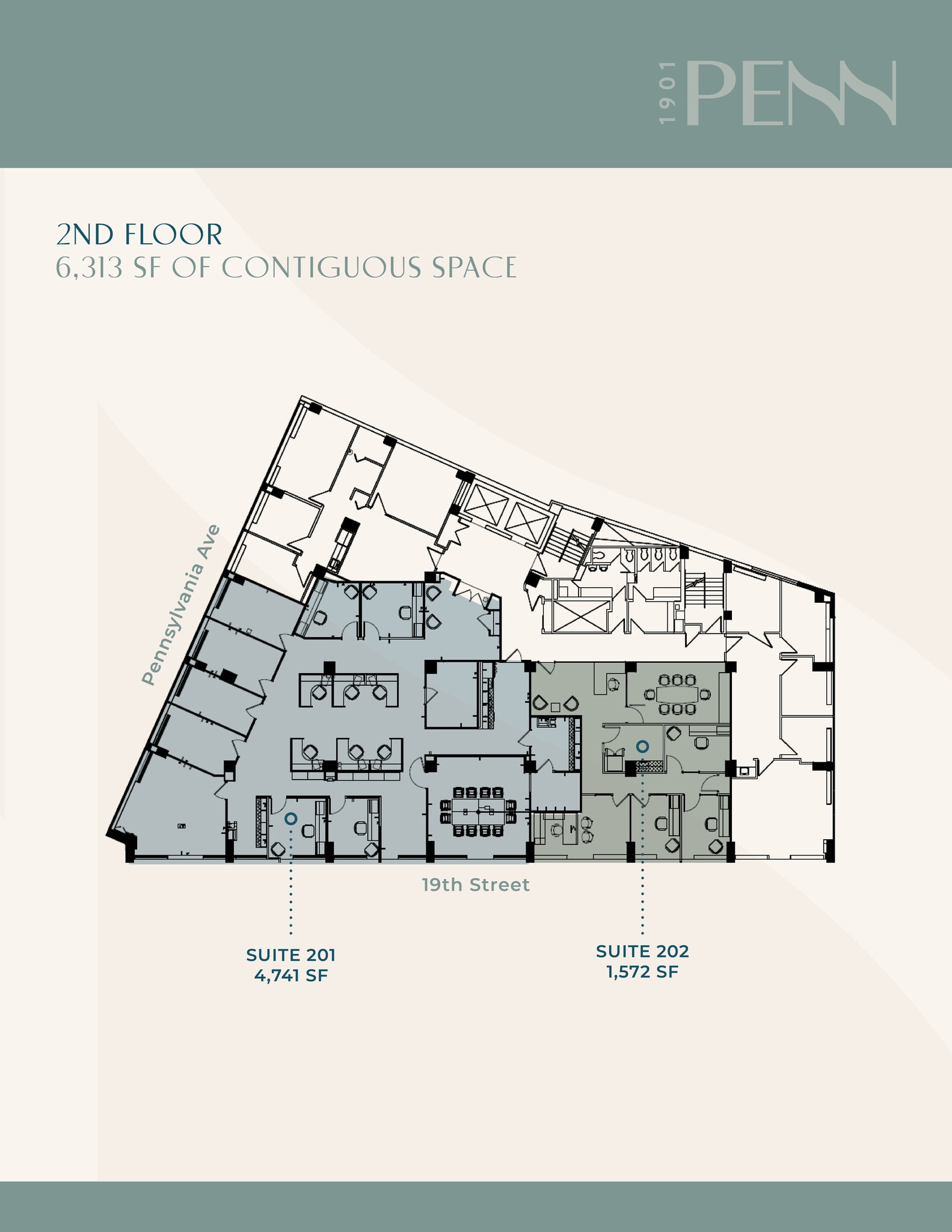 1901 Pennsylvania Ave NW, Washington, DC for lease Floor Plan- Image 1 of 1