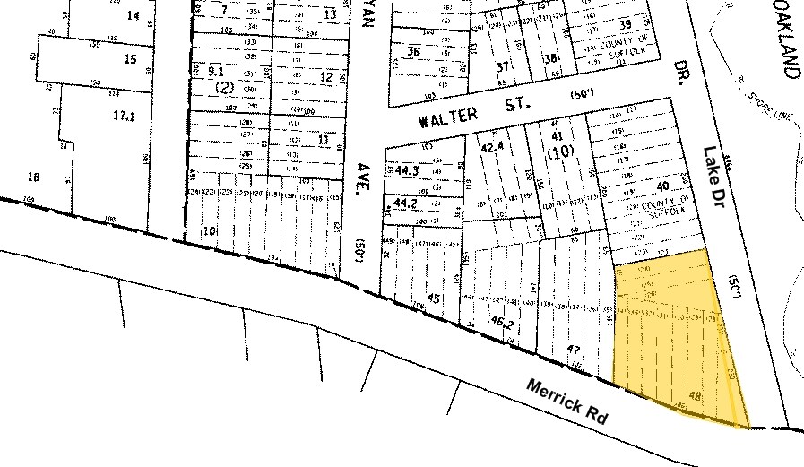 400 Merrick Rd, Amityville, NY à louer - Plan cadastral - Image 3 de 3