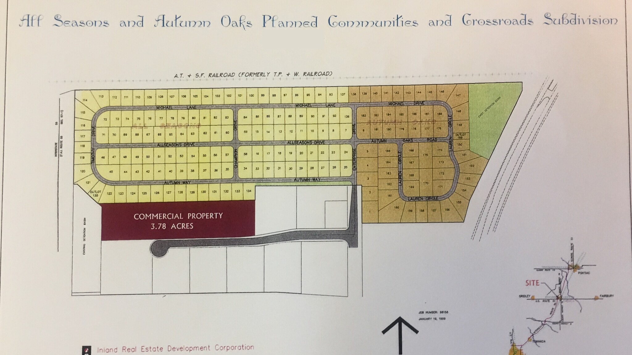 104 Enterprise Dr, Chenoa, IL for sale Site Plan- Image 1 of 2