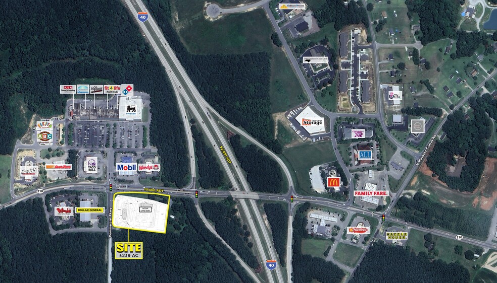 Commercial Pky, Benson, NC for lease - Aerial - Image 3 of 3