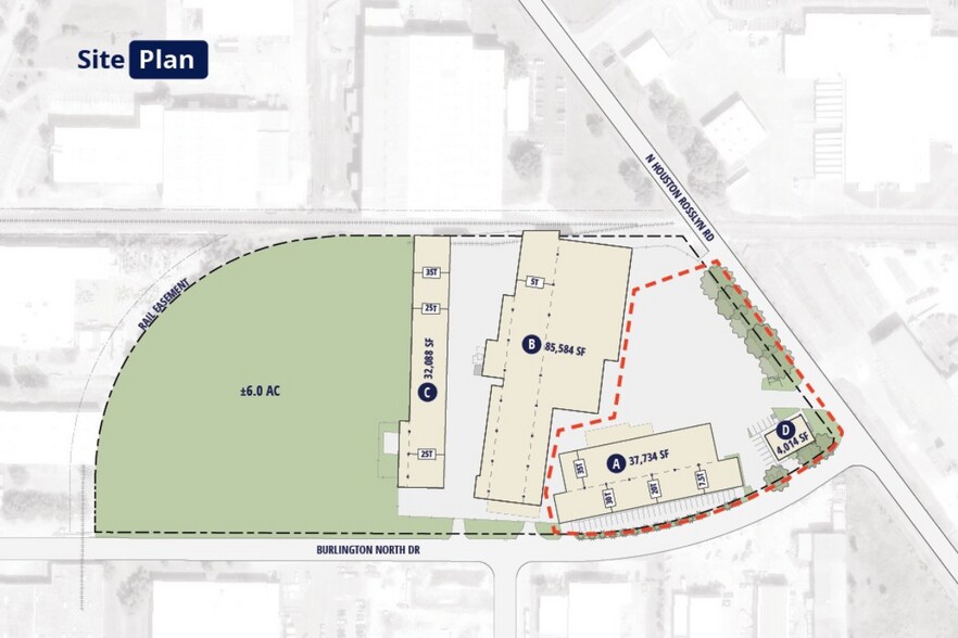 6505 N Houston Rosslyn Rd, Houston, TX for lease - Building Photo - Image 2 of 4