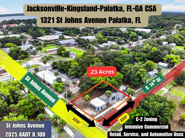 1321 St Johns Ave, Palatka, FL for sale - Aerial - Image 2 of 62