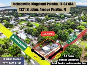 1321 St Johns Ave, Palatka, FL - Aerial map view - Image1