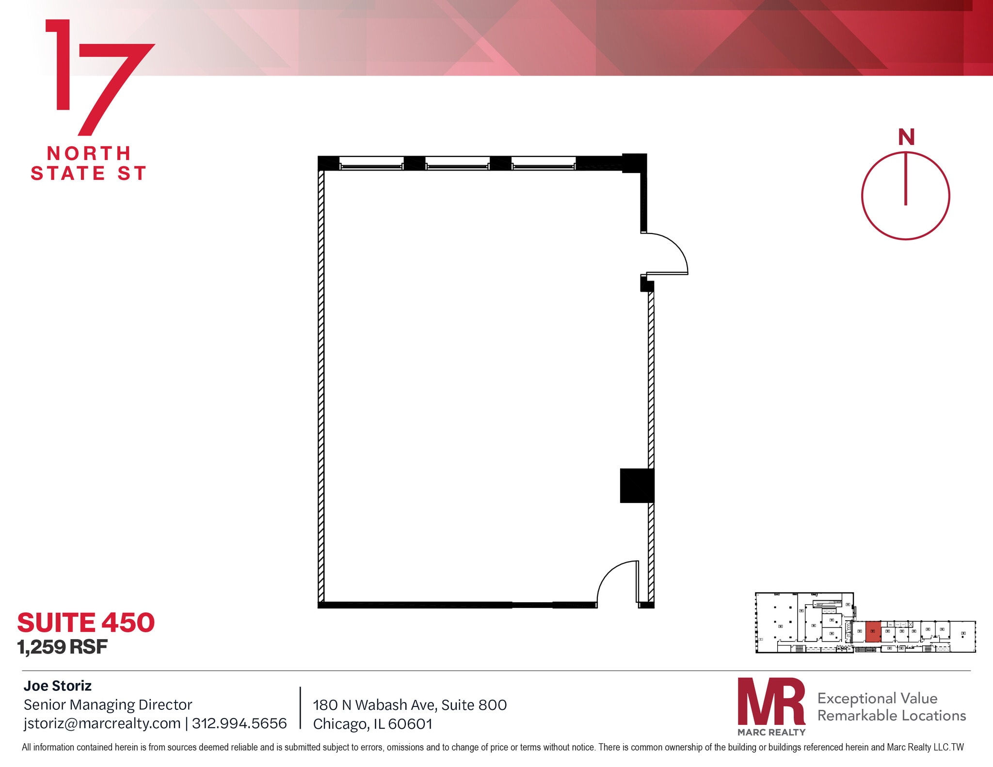 17 N State St, Chicago, IL for lease Interior Photo- Image 1 of 2