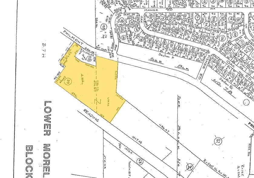 3063 Philmont Ave, Huntingdon Valley, PA à louer - Plan cadastral - Image 2 de 4