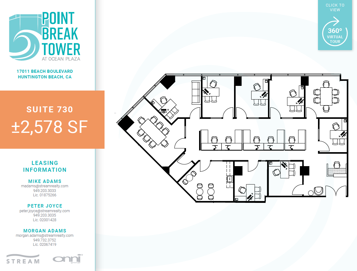 17011 Beach Blvd, Huntington Beach, CA for lease Floor Plan- Image 1 of 1