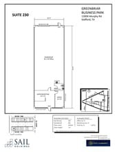 13000 Murphy Rd, Stafford, TX à louer Plan d’étage- Image 2 de 2