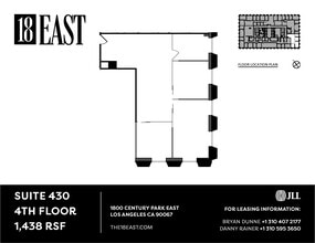 1800 Century Park E, Los Angeles, CA for lease Floor Plan- Image 1 of 1