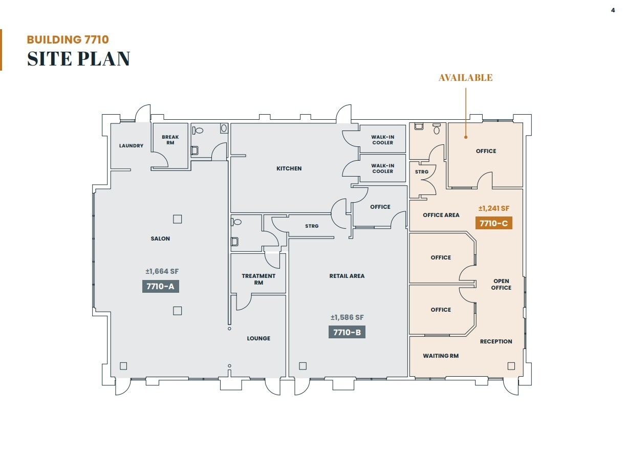 7760 Brentwood Blvd, Brentwood, CA for lease Floor Plan- Image 1 of 1