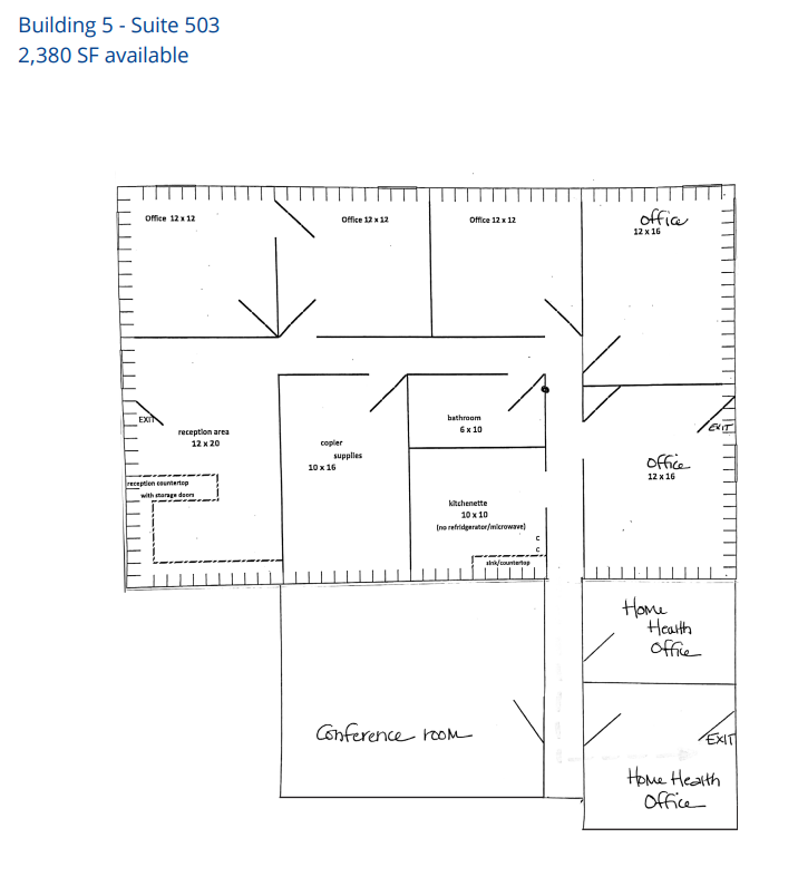 4520 Holland Office Park, Virginia Beach, VA for lease Floor Plan- Image 1 of 1