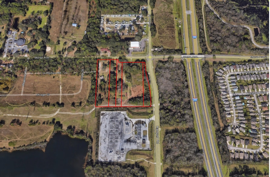 7268 Morse Ave, Jacksonville, FL for sale - Aerial - Image 2 of 4