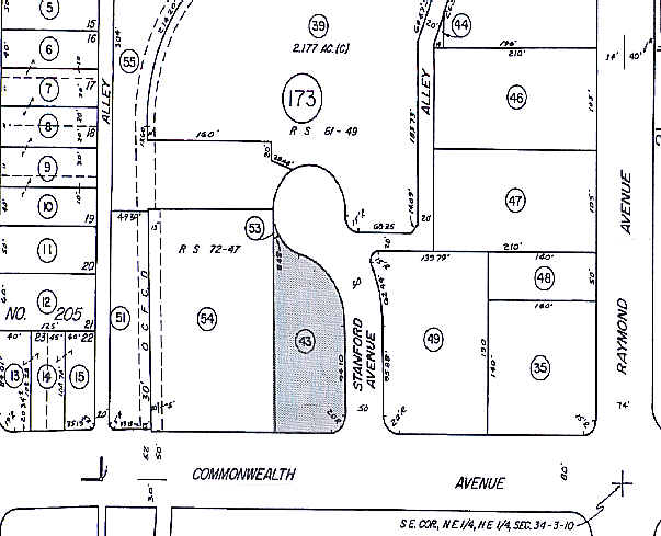 1111 E Commonwealth Ave, Fullerton, CA à vendre - Plan cadastral - Image 1 de 1