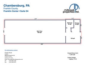 1320 Lincoln Way E, Chambersburg, PA à louer Photo intérieure- Image 2 de 2