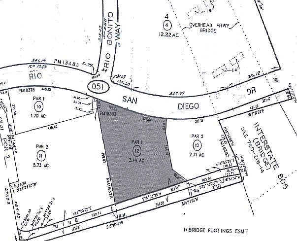 8989 Rio San Diego Dr, San Diego, CA à vendre - Plan cadastral - Image 1 de 1