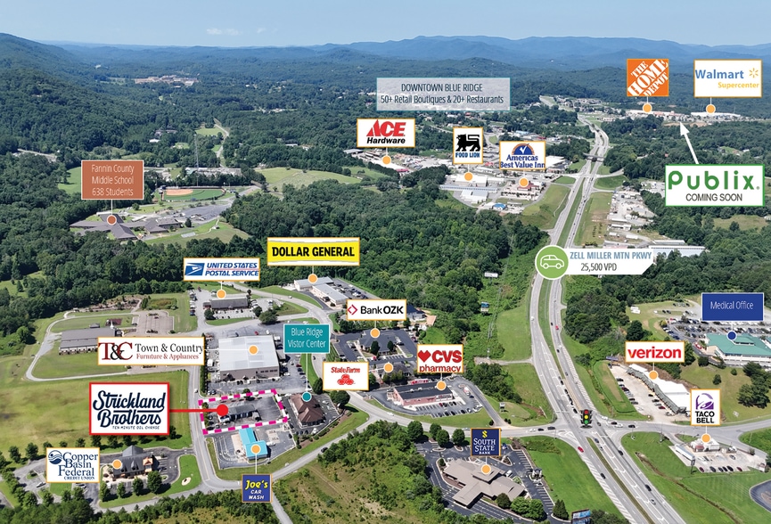 126 Orvin Lance Dr, Blue Ridge, GA for sale - Building Photo - Image 3 of 4