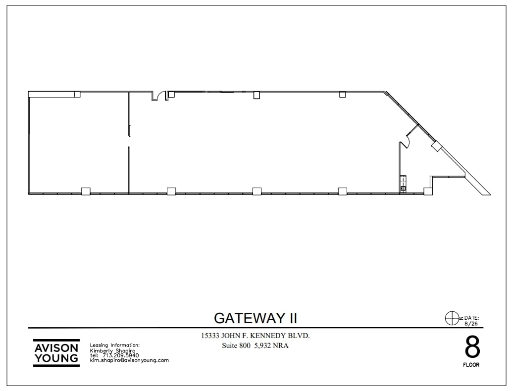15333 John F Kennedy Blvd, Houston, TX for lease Floor Plan- Image 1 of 1