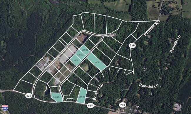 Plus de détails pour Midpoint Industrial Park Lots – Terrain à vendre, Goochland, VA
