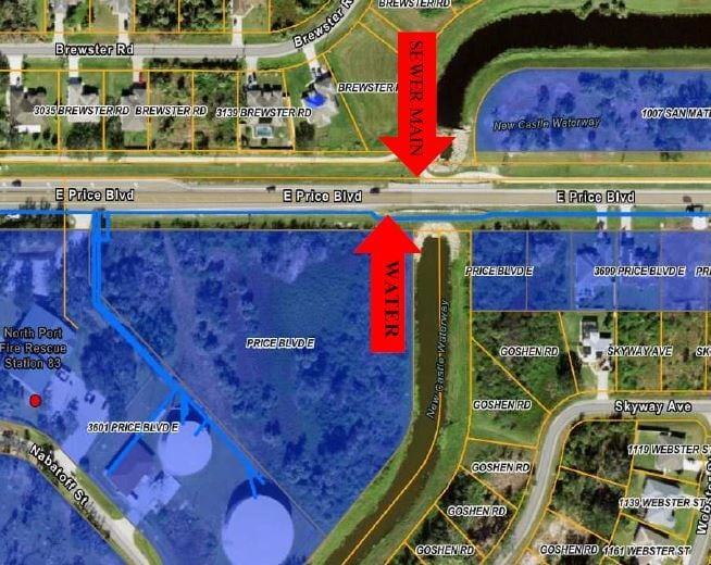 East Price Boulevard, North Port, FL for sale - Aerial - Image 3 of 3