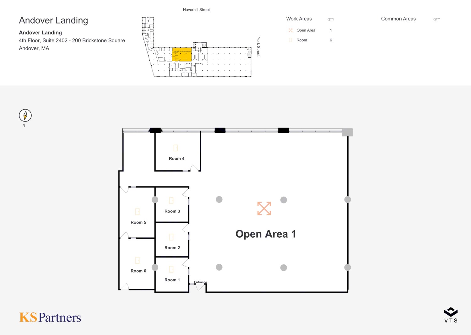 100 Brickstone Sq, Andover, MA à louer Plan d’étage- Image 1 de 1