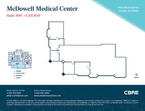 1010 E McDowell Rd, Phoenix, AZ for lease Floor Plan- Image 1 of 1