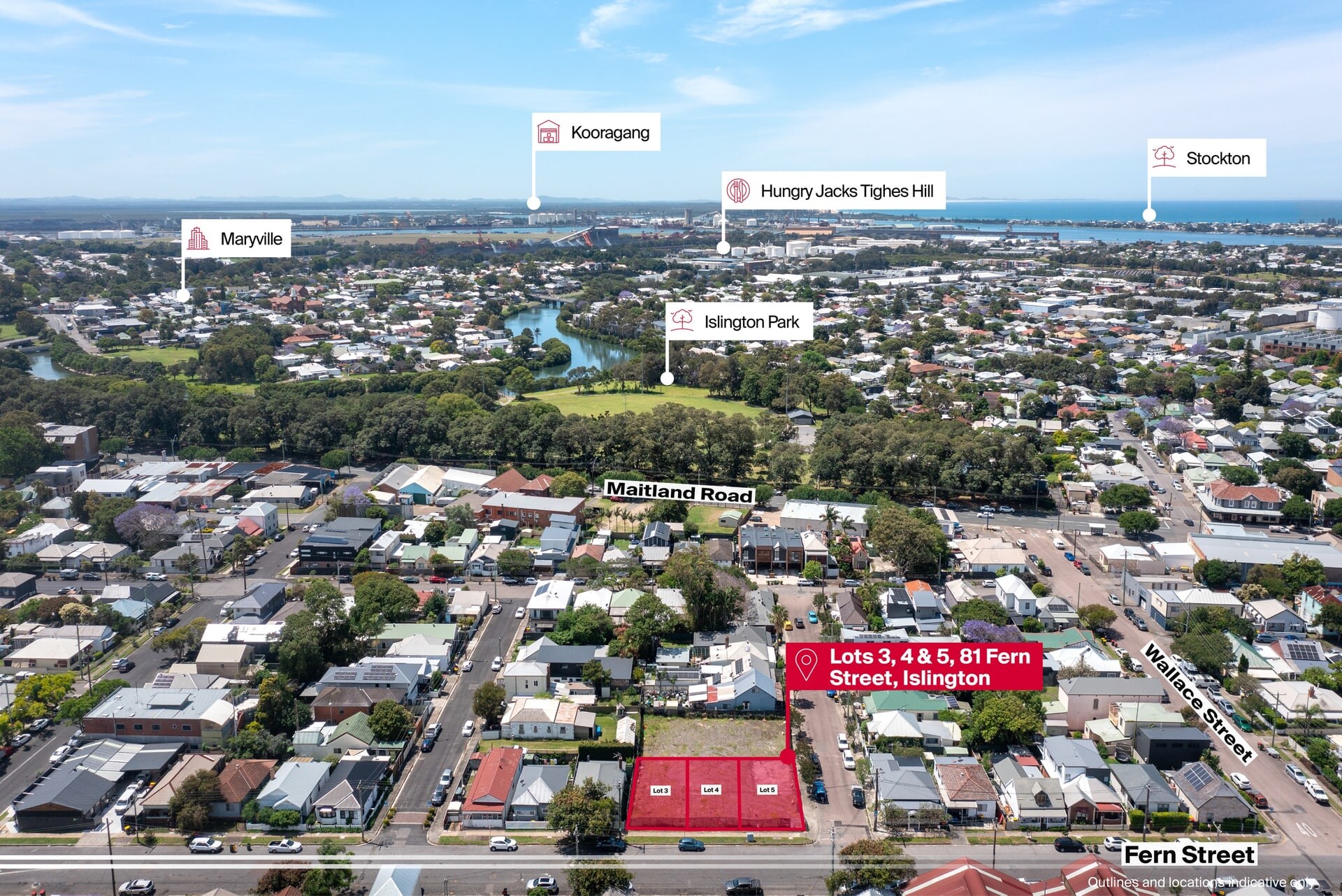 81 Fern St, Islington for sale Aerial- Image 1 of 3