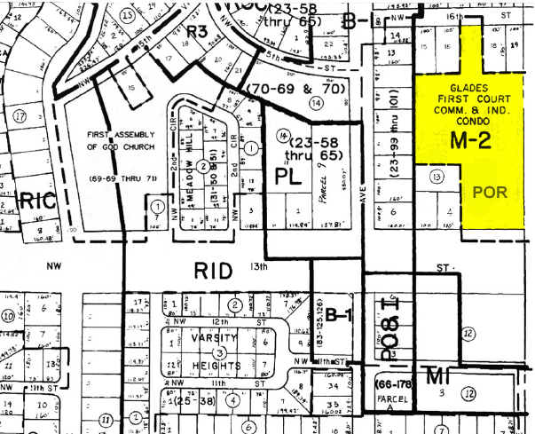 129 NW 13th St, Boca Raton, FL à louer - Plan cadastral - Image 3 de 6