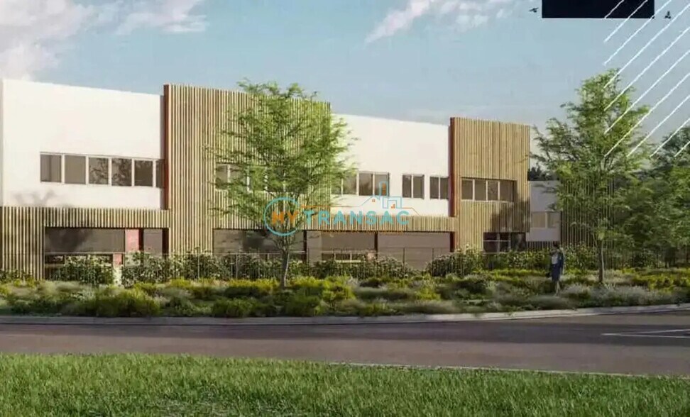 Local d'activités dans Louvres à vendre - Photo du bâtiment - Image 2 de 9