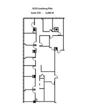 8133 Leesburg Pike, Vienna, VA à louer Plan de site- Image 2 de 2