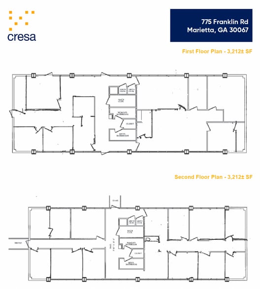 775 Franklin Rd SE, Marietta, GA for lease - Floor Plan - Image 2 of 2