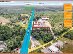 551015 US 1 Hwy, Hilliard, FL - Aerial  map view - Image1