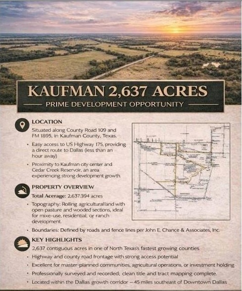 13358 County Road 109, Kaufman, TX for sale - Building Photo - Image 1 of 1