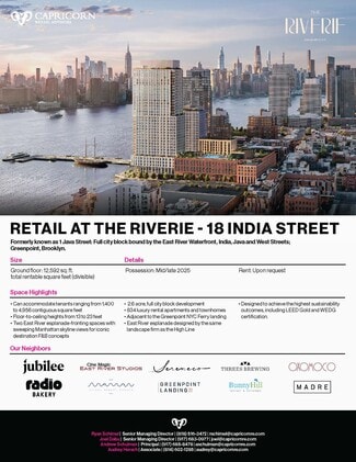 More details for 18 India St, Brooklyn, NY - Retail for Lease