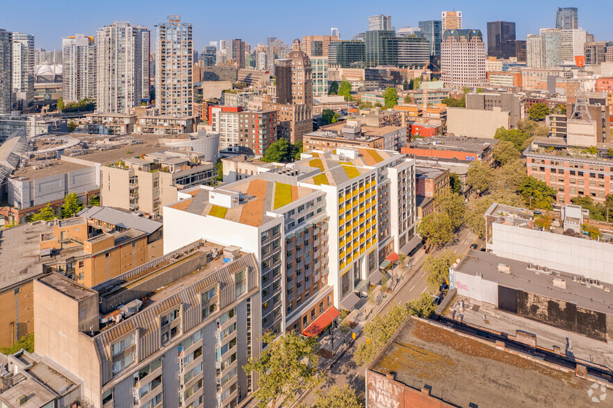 32 Hastings St W, Vancouver, BC for lease - Aerial - Image 3 of 4