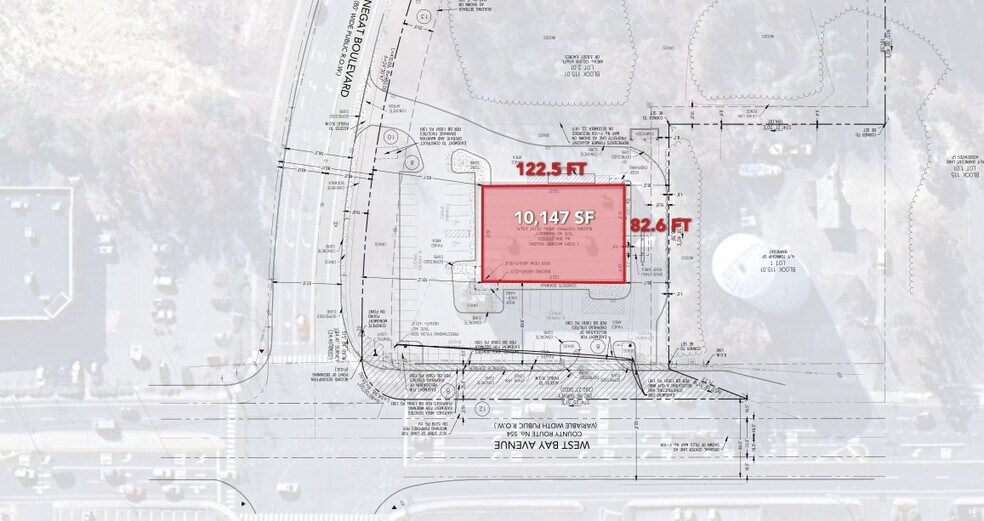 895 W Bay Ave, Barnegat, NJ à louer - Plan de site - Image 3 de 3