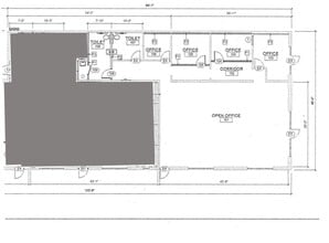 102 S Sidney Ave, Russellville, AR à louer Plan de site- Image 1 de 1