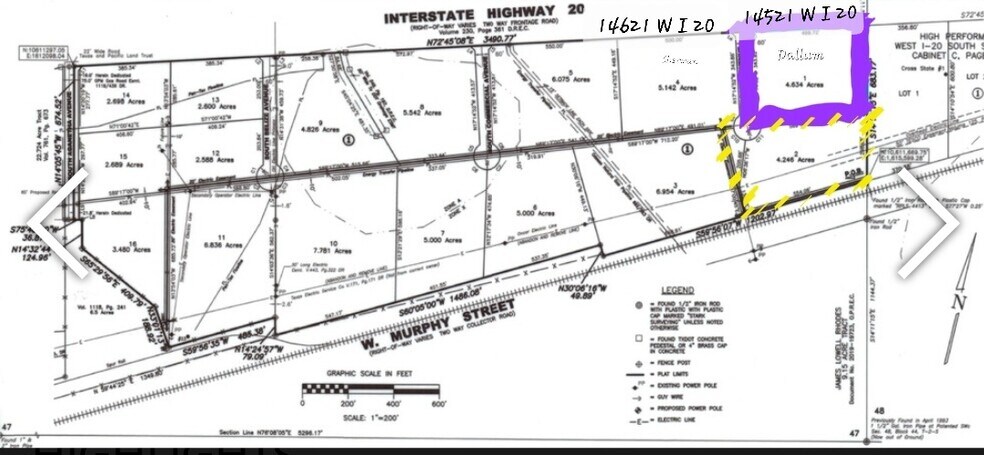 14521 W I-20, Odessa, TX for lease - Plat Map - Image 2 of 18