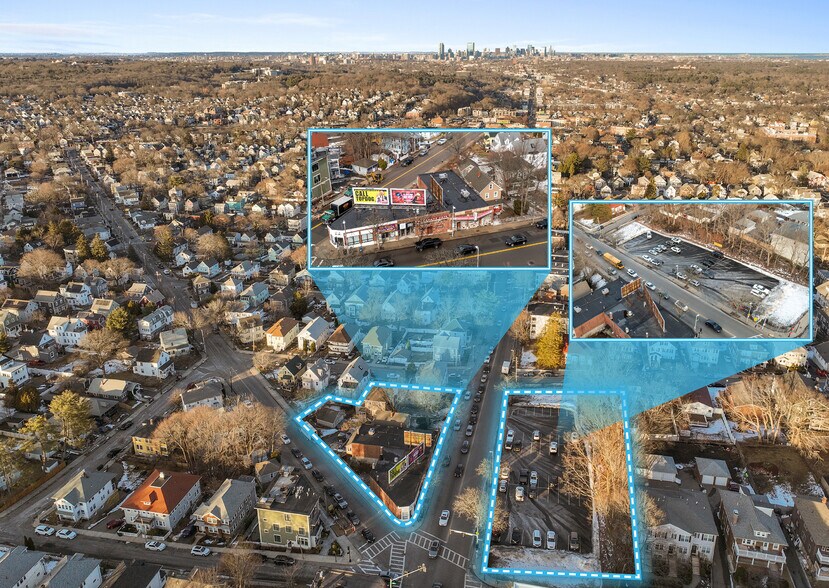 4515-4525 Washington St, Roslindale, MA for sale - Aerial - Image 2 of 9